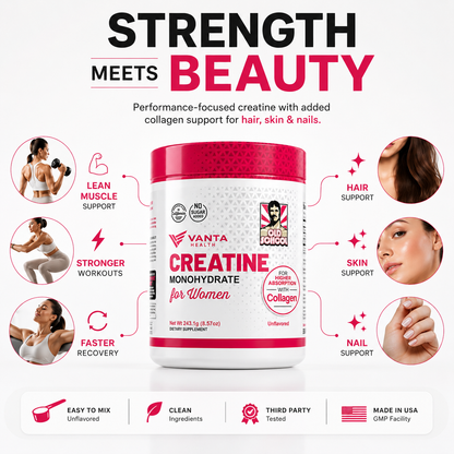 Vanta Health Creatine Monohydrate For Women
